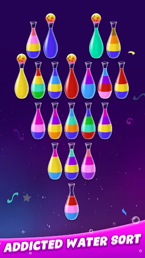 Скриншот 6 — Water Sort: Цветные Трубки