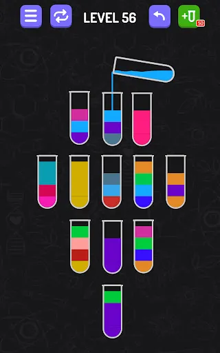 Скриншот 7 — Water Sort-игры-головоломки
