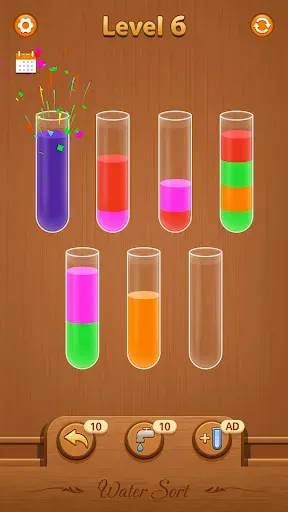 Скриншот 7 — Water Sort Puzzle - Color Sort