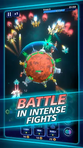 Скриншот 1 — Space War: Survival Frontier
