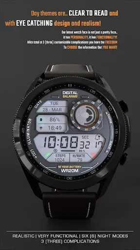 Скриншот 2 — ILLUMINATOR Digital Watch face