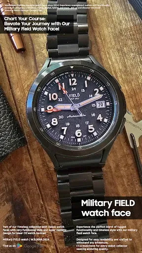Скриншот 1 — Military FIELD watch face