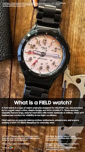 Скриншот 2 — Military FIELD watch face