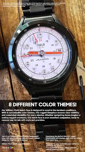 Скриншот 3 — Military FIELD watch face