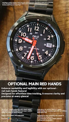 Скриншот 4 — Military FIELD watch face