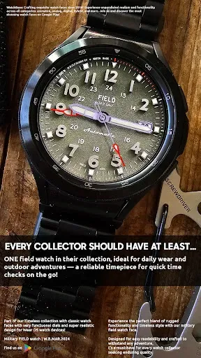 Скриншот 5 — Military FIELD watch face