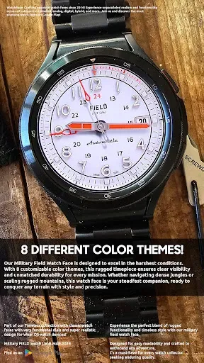 Скриншот 8 — Military FIELD watch face