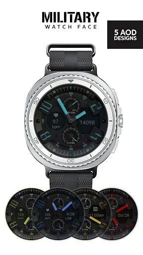 Скриншот 7 — WB Military Analog Watch Face