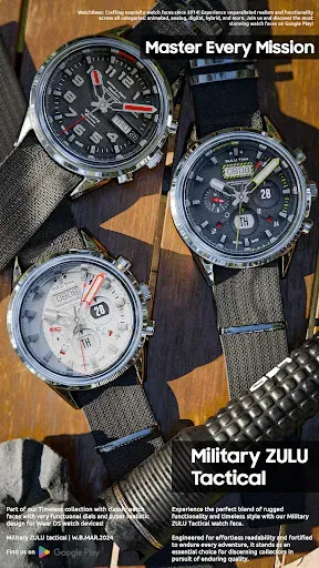 Скриншот 1 — Military ZULU Tactical watch