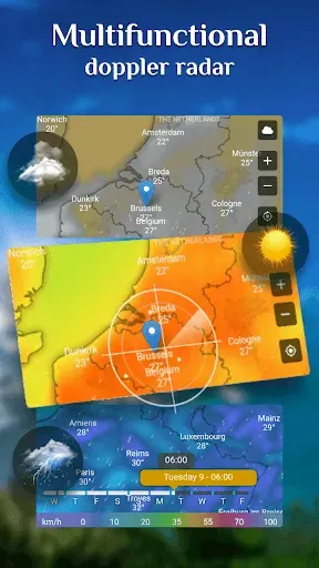 Скриншот 7 — Погода - виджет погоды