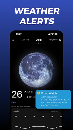 Скриншот 3 — Текущая погода: WeaSnap