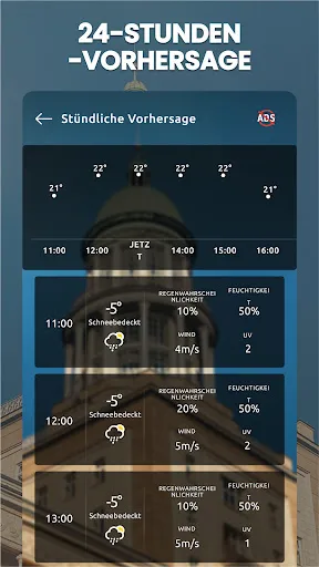 Скриншот 5 — Wetter Online - Wetter App