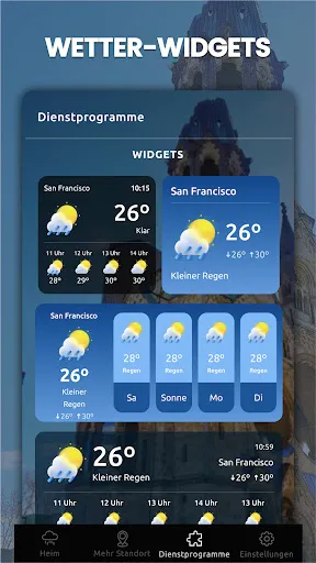 Скриншот 6 — Wetter Online - Wetter App