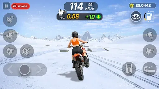 Скриншот 5 — Wheelie Master: Moto Ride 3D