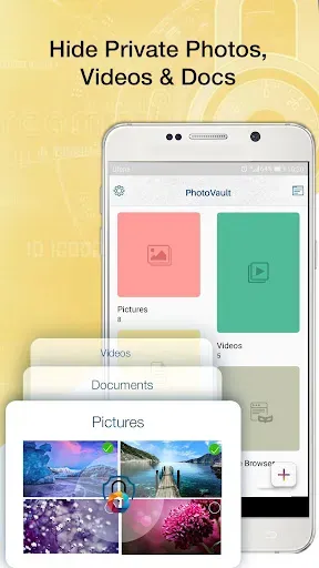 Скриншот 1 — Photo Vault - Hide Photos, Vid