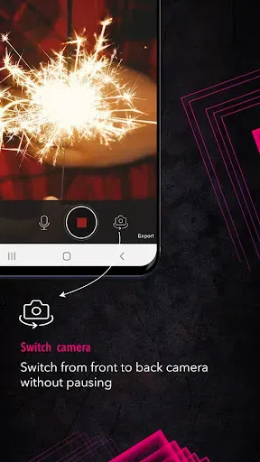 Скриншот 4 — Nonstop Video Cam : Pause & Sw