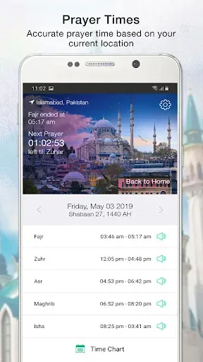 Скриншот 3 — Islamic Prayer Times & Tracker