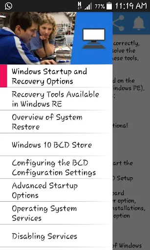 Скриншот 1 — win 10 Troubleshoot