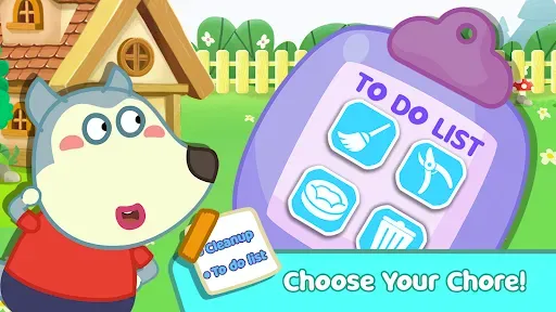 Скриншот 6 — Wolfoo House Cleanup Life