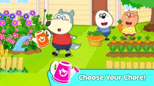 Скриншот 8 — Wolfoo House Cleanup Life