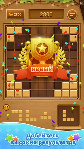 Скриншот 8 — Wood Block Puzzle-SudokuJigsaw