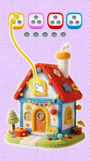 Скриншот 1 — Wool Saga 3D - Yarn Games