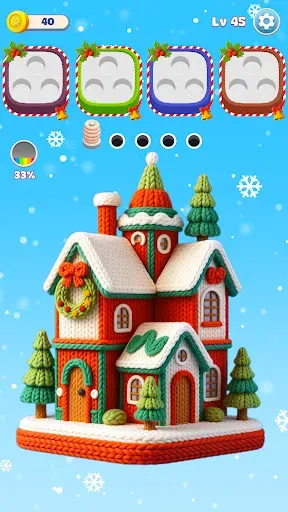Скриншот 1 — Wool Frenzy: Вязание Игра