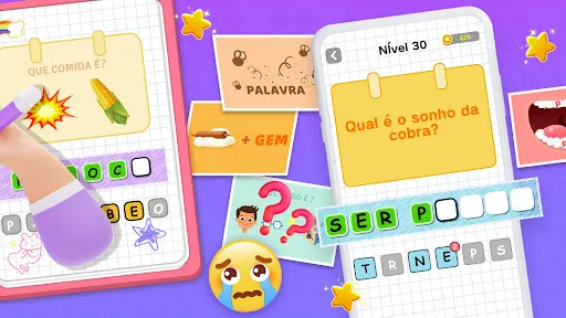 Скриншот 3 — Adivinhar Palavras: o que é