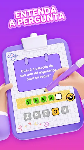 Скриншот 4 — Adivinhar Palavras: o que é