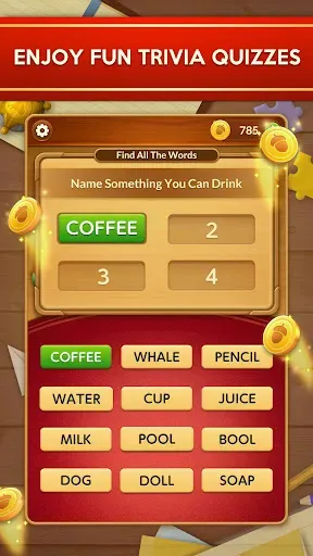 Скриншот 2 — Word Card: Fun Collect Game