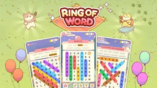 Скриншот 8 — Ring of Words2: Cats Party