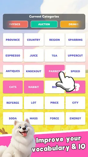Скриншот 6 — Word Association Sort: Puzzle