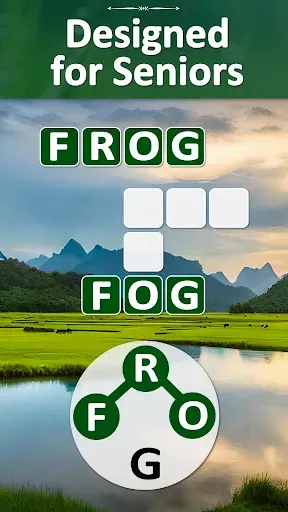Скриншот 1 — Word Cross - Crossword Puzzle