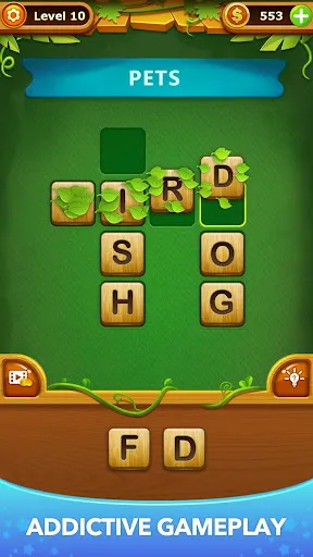 Скриншот 3 — Word Cross: Fill - Search Game