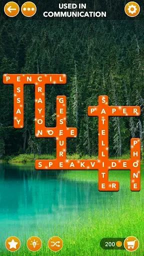 Скриншот 8 — Word Cross Jigsaw - Word Games