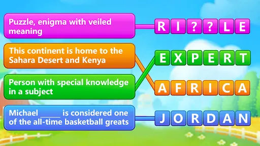 Скриншот 3 — Cross Trivia - Word Games Quiz