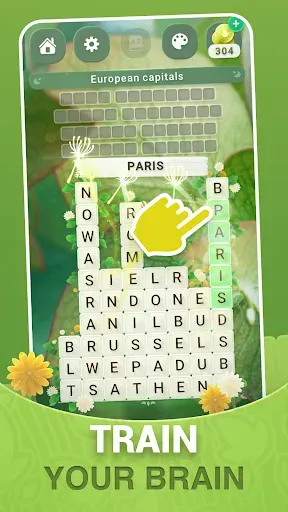 Скриншот 1 — Word Block - Word Crush Game