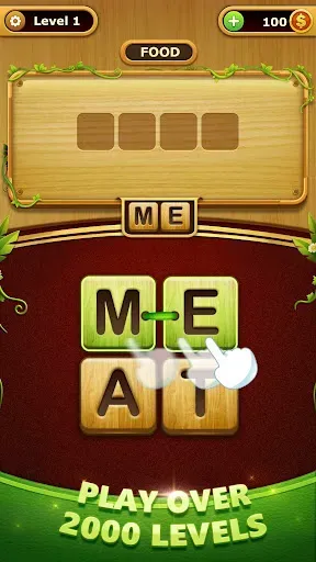 Скриншот 1 — Word Think - Word Puzzle Games