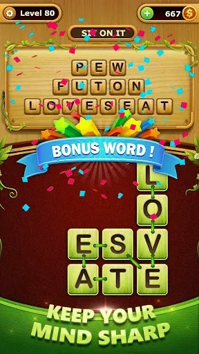 Скриншот 8 — Word Think - Word Puzzle Games
