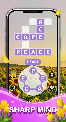 Скриншот 2 — Word Go: Word Link Puzzle