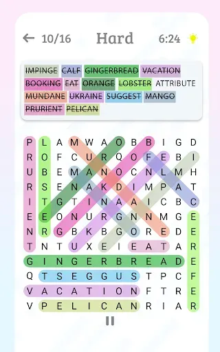 Скриншот 8 — Word Search Classic Puzzles