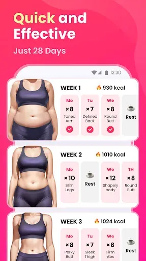 Скриншот 3 — Easyfit: Easy Fitness App