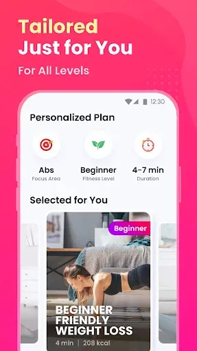 Скриншот 8 — Easyfit: Easy Fitness App