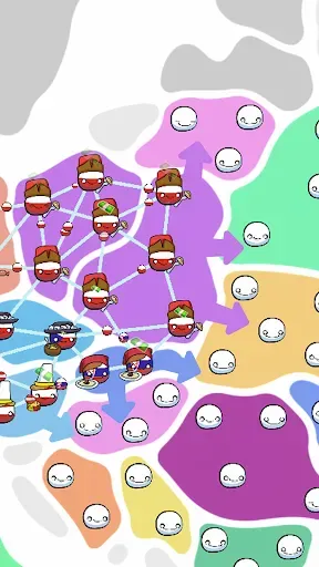 Скриншот 1 — Country Balls: World Connect
