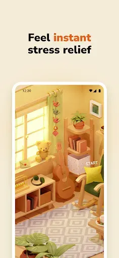Скриншот 1 — Bear Room: stress relief