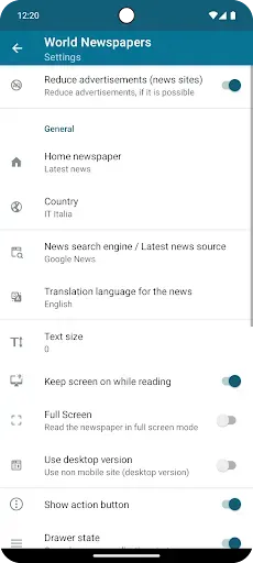 Скриншот 7 — World Newspapers - Daily News