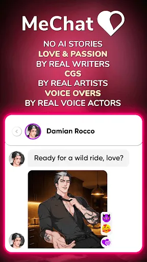 Скриншот 1 — MeChat - Interactive Stories