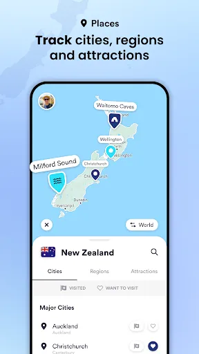 Скриншот 4 — Skratch: Travel Map & eSIM