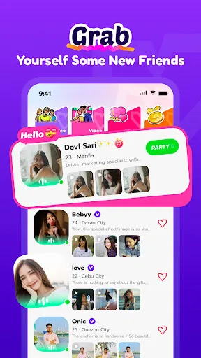 Скриншот 1 — Voya - Chat, Call & Group