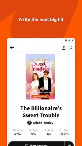 Скриншот 4 — Wattpad Beta